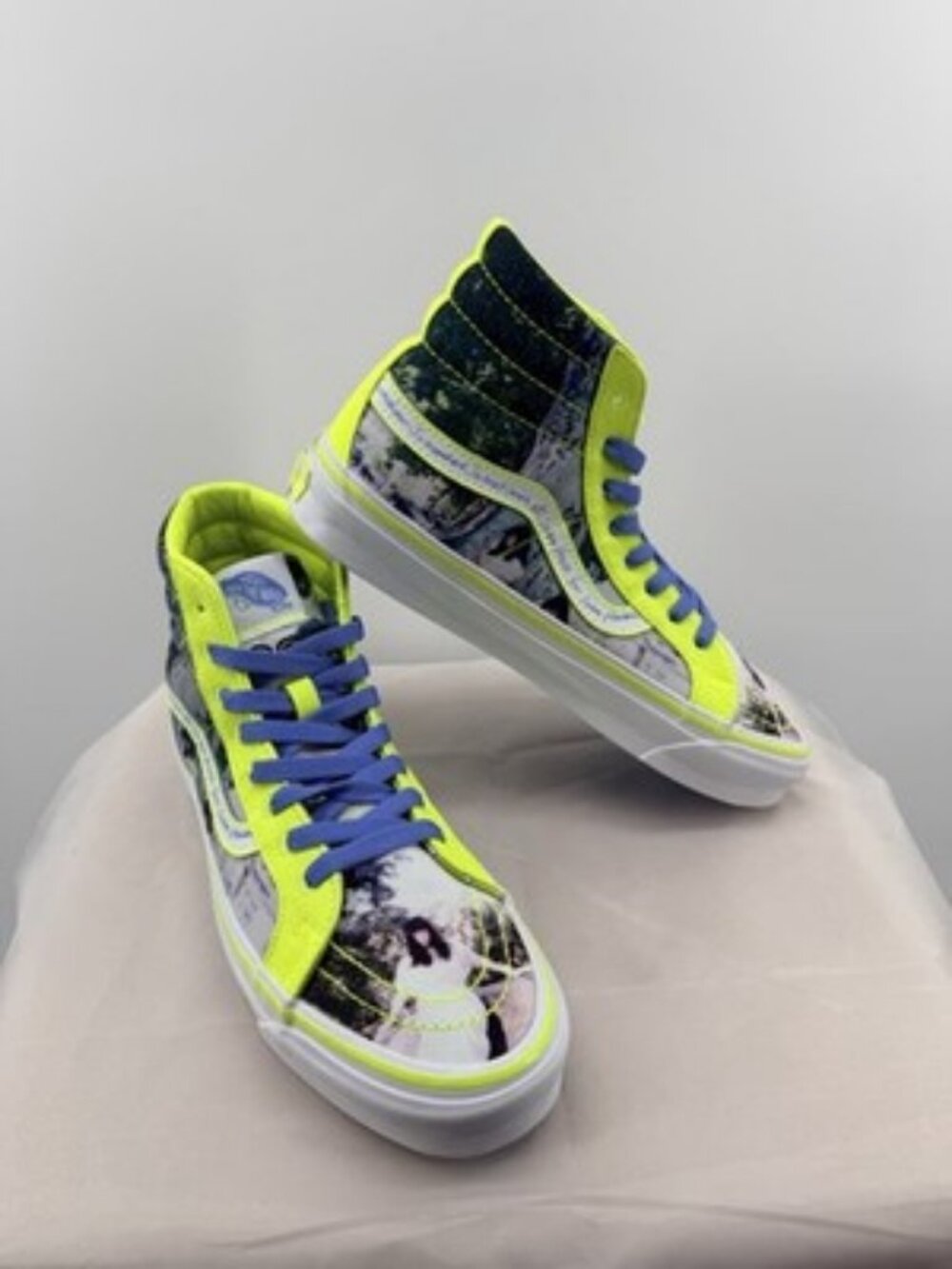 Vans x Fumiko Imano Sk8-Hi Neon Graphic High Top Sneakers Men’s Size 7